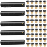 100 tk veinipudeli kork, mugav termokahanevad veinipudeli korgid, kaitsev veinikork koduk&ouml;&ouml;gi baari jaoks Sets