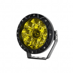 LED t&ouml;&ouml;valgusti 6000K 200W 7-tollised auto &uuml;mmargused t&ouml;&ouml;tuled IP68 veekindlad kohtvalgustid jaoks yellow light-5inch must