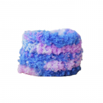 1 tk pl&uuml;&uuml;sis keerdpulga keermega lint riba riba pulgapael, gradient v&auml;rvi karvane villane raudtraat sinine