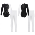 Lapsed, t&uuml;drukud, v&otilde;imlemine, uisutamine, tantsur&otilde;ivad, pikkade varrukatega trikoo ja s&auml;&auml;rised 5-6 Years valge