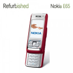 Renoveeritud Nokia Originaal Nokia E65 Mobiiltelefon 1 SIM-kaardiga No charger roosa