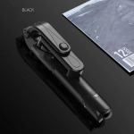 3-&uuml;hes Selfie Stick telefoni statiiv pikendatav monojalg Bluetooth-&uuml;hilduva puldiga nutitelefoni Selfie Sticki jaoks valge
