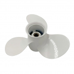 Paadi propeller 9 7/8x10 1/2 sobib Yamaha p&auml;ramootorile 25HP-30HP 3 labaga alumiiniumist 10 hambaga OEM NO: 664-45945-00-EL 9,875x10,5 YAL310978x1012RH