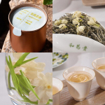 Jasmiini roheline tee konserveeritud Kvaliteetne orgaaniline jasmiini tee 50g/10 tk Jasmine tea-50g/10tin