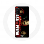 Samsung Galaxy A41 &uuml;mbris La casa de papel Dali mask