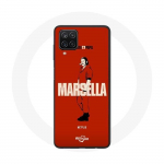 Samsung Galaxy A12 &uuml;mbris La casa de papel Marsella joonistus