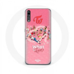 Coque pour Huawei P20 Pro TWICE Logo Rouge Affiche What Is Love