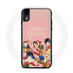 &Uuml;mbris Iphone XS Demon Slayer h&auml;id j&otilde;ule plakati Anime Manga jaoks