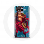 &Uuml;mbris Samsung Galaxy A8 2018 Luffy Gear 5 One Piece Anime jaoks