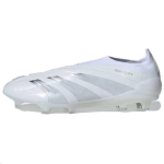 adidas Predator 24 Elite Laceless FG Pearlized Pack Unisex tossud White Cloud-White Silver-Metallic IE1806 40