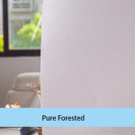 Elektrostaatilise mattklaasiga kaetud vannituba Kontor Vannituba Privaatsusfilm Klaaskleebis Kodukontori sisustus 30cm*2m