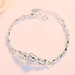 S999 Sterling H&otilde;bedast K&auml;ev&otilde;ru L&auml;ikiv Tavaline H&otilde;be 999 Roosa Lihtne Sterling H&otilde;bedast Naiste H&otilde;bedast K&auml;ev&otilde;ru Adjustable size