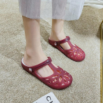 Naiste aianduslikud rannasaapad, suvesussid, želeeauguga kingad &otilde;dedele, libisemisvastased sandaalid, kinnise ninaga, kiilukujulised puukingad, aiandusjalatsid, mugavad sandaalid 39