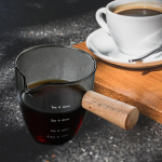 L&auml;bipaistvast klaasist puidust k&auml;epidemega m&otilde;&otilde;tetops &ndash; ideaalne kasutamiseks kodus ja kontoris roheline