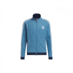 Adidas Originals Trefoil K&uuml;lgtriip Seisukrae Pikkade varrukatega Jakk Meeste Jakk Sinine IJ3074 S