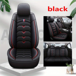 5 istmega t&auml;iskattega nahast autoistme kate, autoistme padi Universal Fit automaasturi veoauto istmekatte komplekt Autoistme katte t&auml;iskomplekt Seat cover for five seats sinine