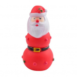 Lemmiklooma m&auml;nguasi, hammustuskindel hambaid puhastav sisseehitatud heli kriuksuv kummim&auml;nguasi koertele Xmas Santa Claus