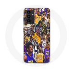 Coque Maniacase pour Samsung Galaxy A34 5g kobe bryant all generations champion NBA