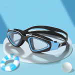 Ujumisprillid, G1 MAX Super uduvastased polariseeritud ujumisprillid meeste naiste reguleeritavad silikoonist ujumisprillid 1 pcs sinine