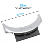 Mercedes BENZ C W205 C200 C250 C300 C400 GLC W253 GLC200 300 jaoks keskkonsooli kindalaeka l&uuml;liti kate A2056803407 A2056803307 Silver 200mm