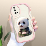 Armas koomiksimustriga kreemjas tekstuuriga korpus Lainelise servaga pehme silikoonkaanega telefoni&uuml;mbris Huawei Honor Infinix Tecno iPhone'i jaoks Honor 20 valge