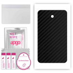 apgo Protective Skin Sticker for the back compatible with Asus Fonepad, Wrap Film, Foil, Vinyl - Pattern Carbon Black