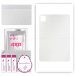 apgo Protective Skin Sticker for the back compatible with TCL Tab 10s New, Wrap Film, Foil, Vinyl - Pattern Matte Transparent