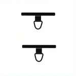 2 tk &uuml;li&otilde;huke roostevabast terasest telefonil&otilde;ksu plaastri tihend, mobiiltelefoni rihma osade vahetus, kaelapael ohutus&uuml;hendusosa 2pcs must