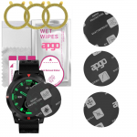 3x apgo MATTE Hybrid protective glass compatible with Bemi SCOUT SC1, flexible nano glass, great replacement for tempered glass, scratch-resistant, fu