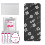 apgo MATTE Nokia G22-ga &uuml;hilduv h&uuml;briidne kaitseklaas, painduv nanoklaas, suurep&auml;rane asendus karastatud klaasile, kriimustuskindel, t&auml;isliim