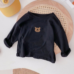 Puhast puuvillast pikkade varrukatega T-s&auml;rgid poistele ja t&uuml;drukutele, Kevad- ja s&uuml;gisesed lasteriided, Beebip&uuml;ksid v&auml;ikestele ja keskmise suurusega lastele 90cm