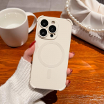 Luksuslik Magsafe'i juhtmevaba laadimis&uuml;mbris iPhone'i 15 14 13 12 Pro Max Plus jaoks, pehme vedel silikoonist magnetiline p&otilde;rutuskindel kaitseraua kate For iPhone 13Pro Max