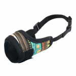 Koera koonu pandla disain, hingav, k&otilde;rge elastsusega kutsika koonu lemmiklooma n&auml;okaitse L roheline