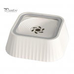 Koera veekauss, mis ei lase maha voolata lemmikloomade purskkaev, aeglane s&ouml;&ouml;tja, ilma tilkumisvastase ujuvplaadiga koerakauss puhtaks joomiseks hall