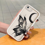 Pehme silikoonist ruudukujuline redelprintimismuster telefoni korpus, t&auml;iskaanega kaamera p&otilde;rutuskindel kaitse kummist &uuml;mbris iPhone Infinix Tecno OnePlus jaoks Infinix Hot 10 Play valge