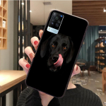 Labradori taksi kutsikakoera telefoni&uuml;mbris VIVO V21E V21 V23 V23E V2109 Y53S Y33S Y55 Y76 Y31 Y21 Y72 Y01 Y21S Y11S jaoks VIVO V21E 4G