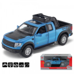 M&otilde;&otilde;tkava 1/32 Ford F-150 SVT Raptor Pikap Valatud S&otilde;iduki Mudelauto M&auml;nguasi Lastele Kingitus 1/32-Size:17.5*7*6.8cm sinine