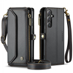 PU Nahast Klapiga Lukuga Mitme Kaardipesa Kombinatsioon Lukuga Rahakott Luksuslik Crossbody Disain. iPhone'ile Samsung Galaxy S20 S21 S22 S23 A13 A22 A32 A35... Samsung Galaxy S21 5G roheline