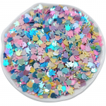 2000tk K&uuml;&uuml;likupea PVC litrid Ehted Aksessuaarid Magic Color PVC litrid Mood Armsad K&uuml;&uuml;likupead PVC plaastrid Litrid Helmestega litrid Aksessuaarid about 4*4mm 2000Pcs mitmev&auml;rviline