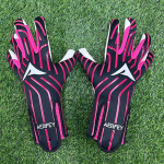 Professionaalne kaitse Jalgpall Jalgpall V&auml;ravavahikindad Paksendatud Lateks 4 Mm T&auml;iskasvanud Teismeliste V&auml;ravavahtide Jalgpalli V&auml;ravavahi Kindad size 8