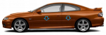 Pontiac GTO 2004-2006 - Listwy chrom boczne drzwi chromowane ochronne