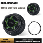 1 paar p&ouml;&ouml;rlevat pandlaga kingapaelad ilma sidemeteta T&auml;iskasvanud lapsed, laisad spordialad, automaatsed paelad 2024, uued ilma lipsuta kingapaelteta kingatarvikud -