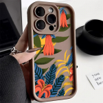 Telefoni&uuml;mbris iPhone'ile 11 13 12 14 15 16 Pro Max 7 8 Plus XR XS Max Samsung A55 S24 S23 A02S Redmi 9 13C 9A 10 A3 OPPO A15S A16 A17 A18 A38 A53 A54 A31 Xiaomi 11 Lite 4G kohv