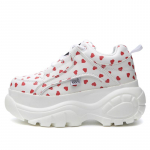 Euroopa ja Ameerika platvormiga tossud piimatee v&auml;rviga naiste k&otilde;rgust suurendav sisetald, karamell, vabaajajalatsid 38 punane