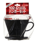 Kalita Riidepuu komplekt (Kohvitilguti 102-D, kohvipaberifilter 102 filtripaber x 10, m&otilde;&otilde;tetops) 2-4 inimesele 102D #35069 red