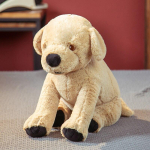 25-70 cm Armsad labradori koera m&auml;nguasjad Kawaii loomanukud, t&auml;idisega pehme kuldse retriiveri padi s&uuml;nnip&auml;evakingitused lastele t&uuml;drukutele poistele 35cm