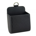 Auto hoiukott Air Vent armatuurlaua PU korraldajakarbi telefonihoidik (Must)