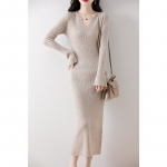 Naiste ka&scaron;miirkleit Qinghe ka&scaron;miir 30% ka&scaron;miir 70% vill s&uuml;gis-talvine ka&scaron;miir seelik pehme ja soe L beež