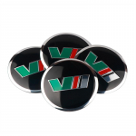 4 Pieces of 56MM General Motors Wheel Hub Modification Car Wheel Hub Center Cover Sticker Wheel Hub Badge Cover Badge Suitable for VRS VII