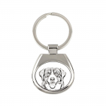 Entlebucher Mountain Dog, Entelbuch Cattle Dog - keychain with a dog, keychain with a print, personalized pendant from the Art-Dog brand